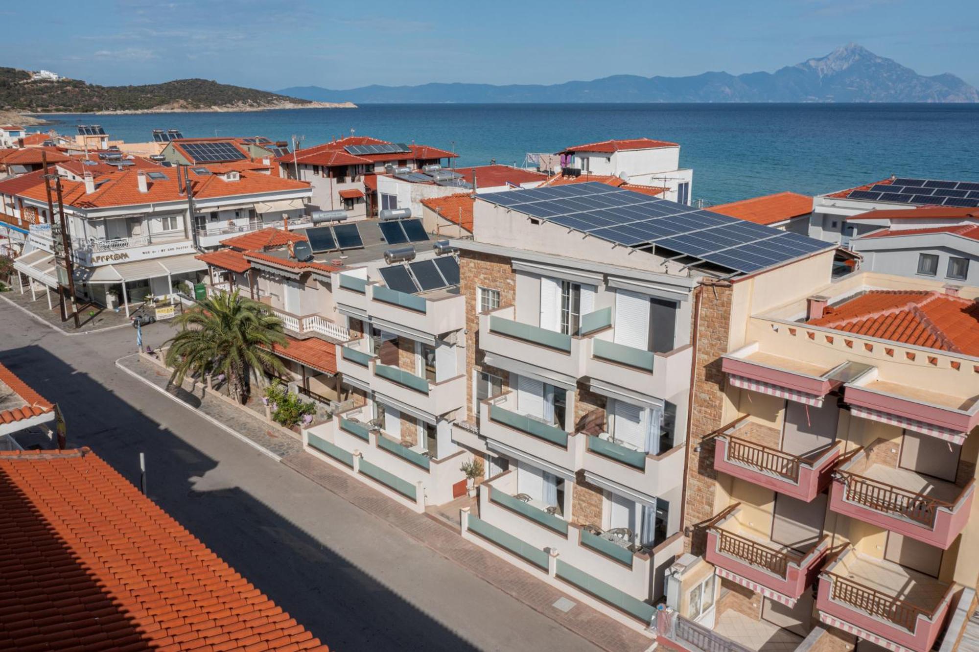Villa Zoe On The Beach Sarti Zewnętrze zdjęcie